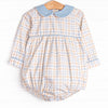 Perfect Day Plaid Bubble, Blue