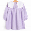 Heart's Desire Embroidered Dress, Purple