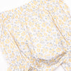 Portofino Petals Diaper Set, Yellow