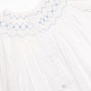 Sweet Spring Smocked Dress, White