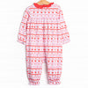 Dearest Decorations Romper, Red