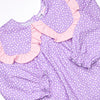 Lavender Longing Diaper Set, Purple