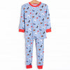 Pal-entine Park Day Bamboo Pajama Set, Blue