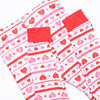 Dearest Decorations Bamboo Pajama Set, Red