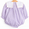 Heart's Desire Embroidered Bubble, Purple