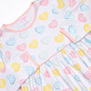 Candy Hearts Pocket Dress, Pink