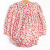 Hearts Adore Smocked Bubble, Red