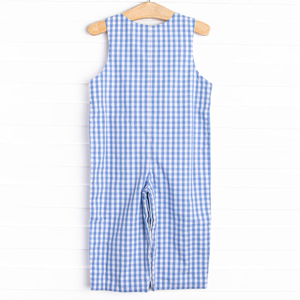 Pond Paddlers Smocked Jon Jon, Blue