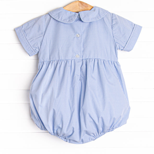 Sweet Spring Smocked Bubble, Blue