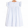 Day of Hope Smocked Dress, Blue