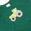 Harvest Hauler Applique Pant Set, Green