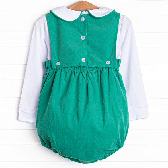 Kelly Bubble Set, Green Corduroy