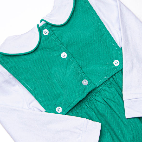 Kelly Bubble Set, Green Corduroy