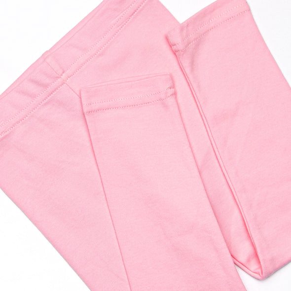 Charlee Check Sweatshirt Legging Set, Pink