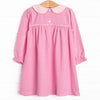 Lauren Dress, Medium Pink Stripe