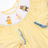 Blushing Beauty Smocked Legging Set, Yellow