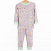 Botanical Garden Bamboo Pajama Set, Pink