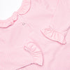 Two By Two Applique Ruffle Bubble, Pink