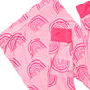 Raspberry Rays Bamboo Pajama Set, Pink