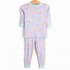 Saltwater Sirens Bamboo Pajama Set, Purple