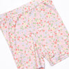 Summer Flowers Bamboo Pajama Short Set, Pink