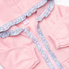 Francesca Florals Zip-Up Jacket, Pink