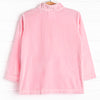 Traditional Tulips Smocked Fleece Pullover, Pink