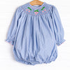 Royal Ann Bunch Smocked Bubble, Blue