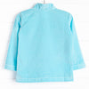 Three of Hearts Smocked Fleece Pullover, Blue