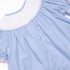 Princess Party Smocked Bubble, Blue