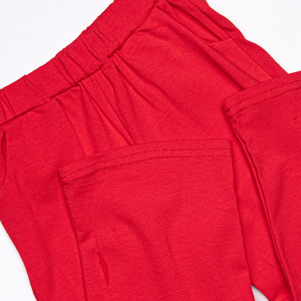 Off-Highway Hauler Applique Pant Set, Red