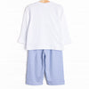 Aviation Adventure Smocked Pant Set, Blue