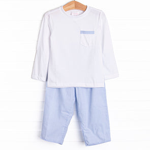 Barret Pant Set, Blue