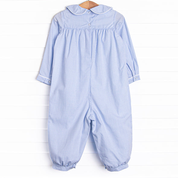 Barret Long Romper, Blue