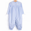 Beatrice Long Romper, Blue