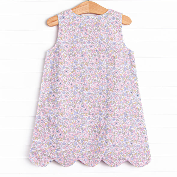 Poppy Fields Reversible Dress, Pink