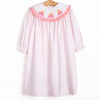 Enchanted Castle Smocked Bishop Dress, Pink