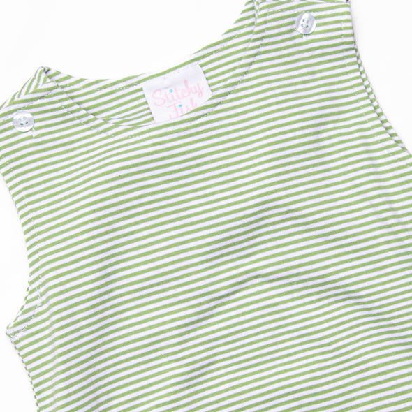 Bennet Bubble, Light Green Stripe