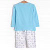 Tee Time Pant Set, Blue