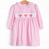 Dreams Come True Smocked Dress, Pink