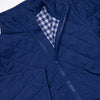 Quilted Coat, Navy