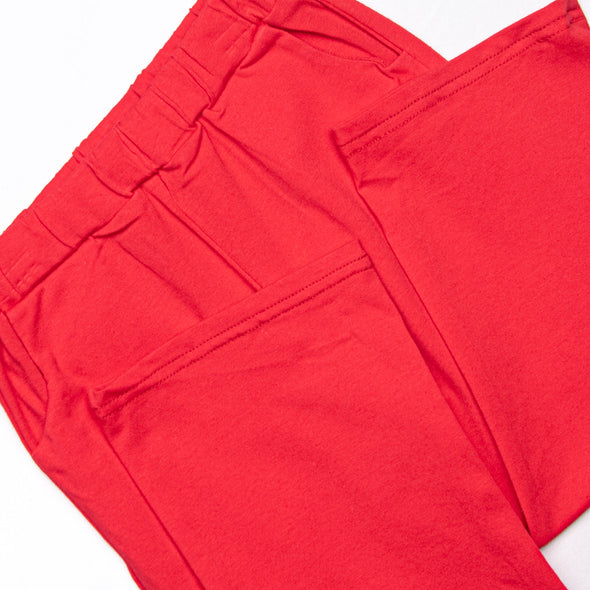 Levi Pocket Pant Set, Red Stripe