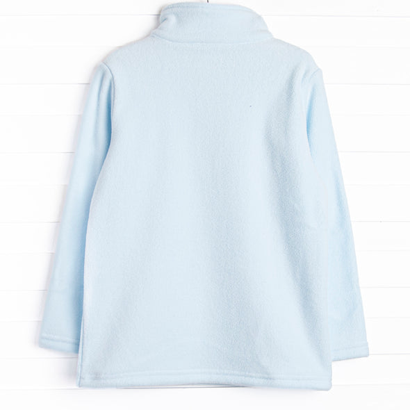 Patton Fleece Pullover, Blue