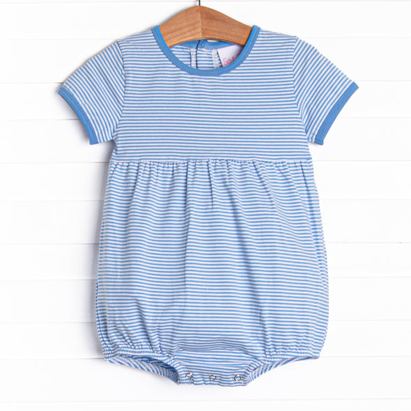 Carson Bubble, Medium Blue Stripe