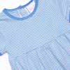 Carson Bubble, Medium Blue Stripe