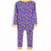 Mardi Gras March Bamboo Pajama Set, Purple