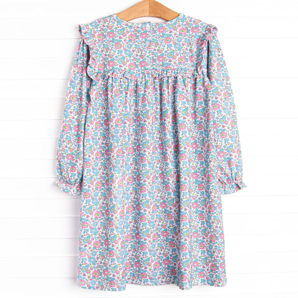 Fan Favorite Florals Dress, Green