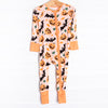 Sleepy Hollow Bamboo Zippy Pajama, Orange