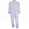 Dapper Daisies Bamboo Zippy Pajama, Blue