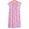 Sweet Sleep Strawberry Bamboo Night Gown, Pink